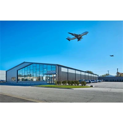 בניין מסחרי מסגרת פלדה